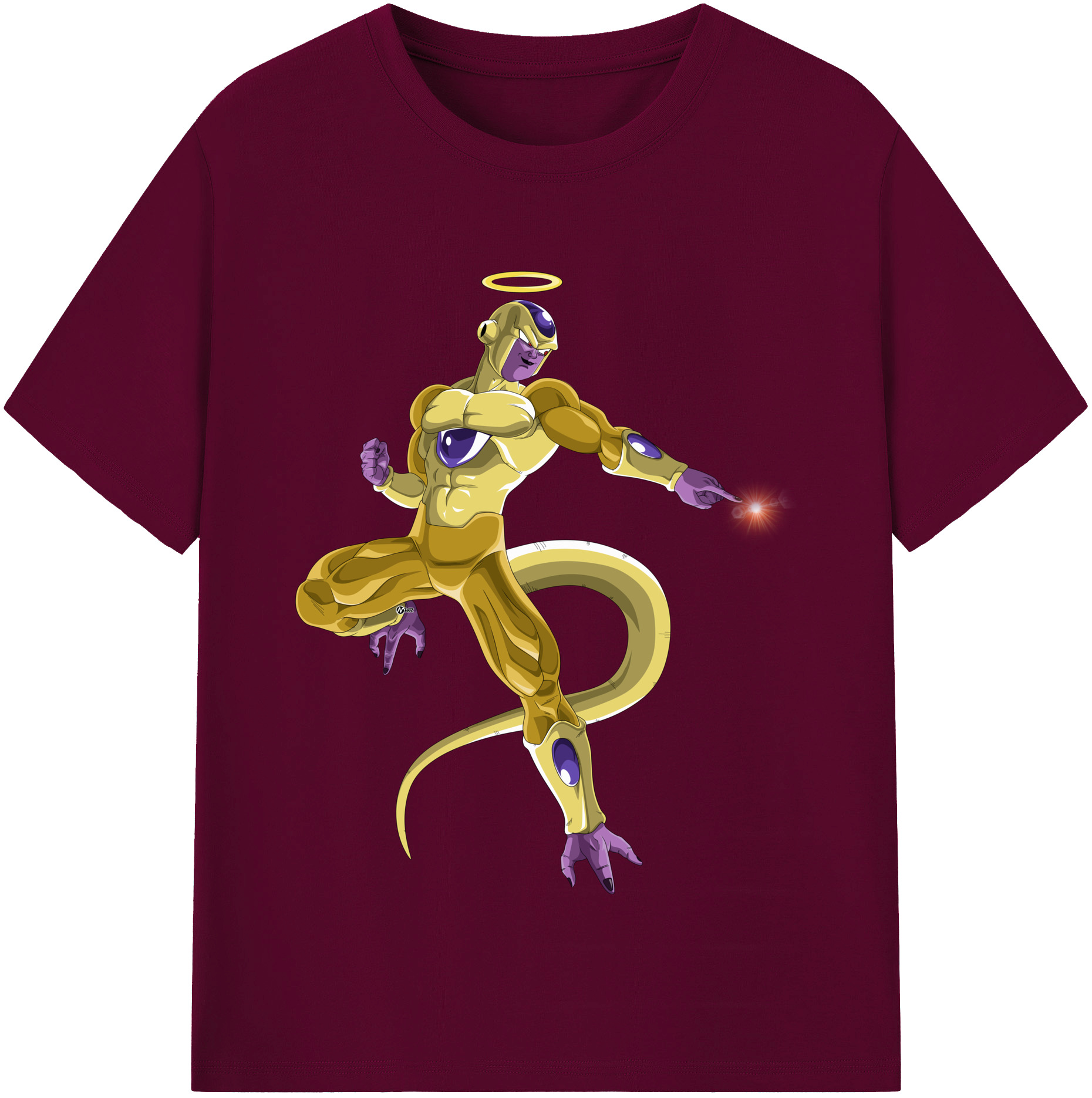 （画像用） ドラゴンボール フリーザ DRAGON BALL Frieza レディースカジュアルプリントTシャツ（綿100％）